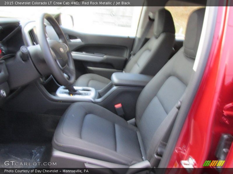 Red Rock Metallic / Jet Black 2015 Chevrolet Colorado LT Crew Cab 4WD