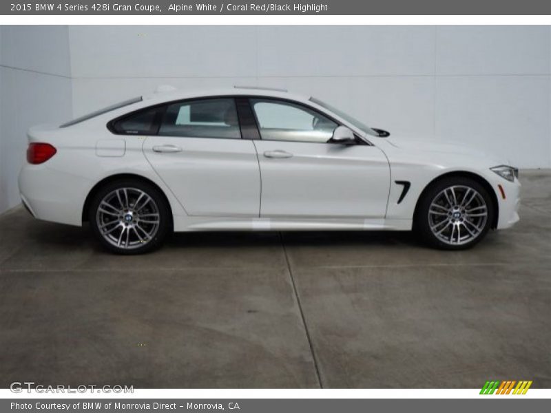  2015 4 Series 428i Gran Coupe Alpine White