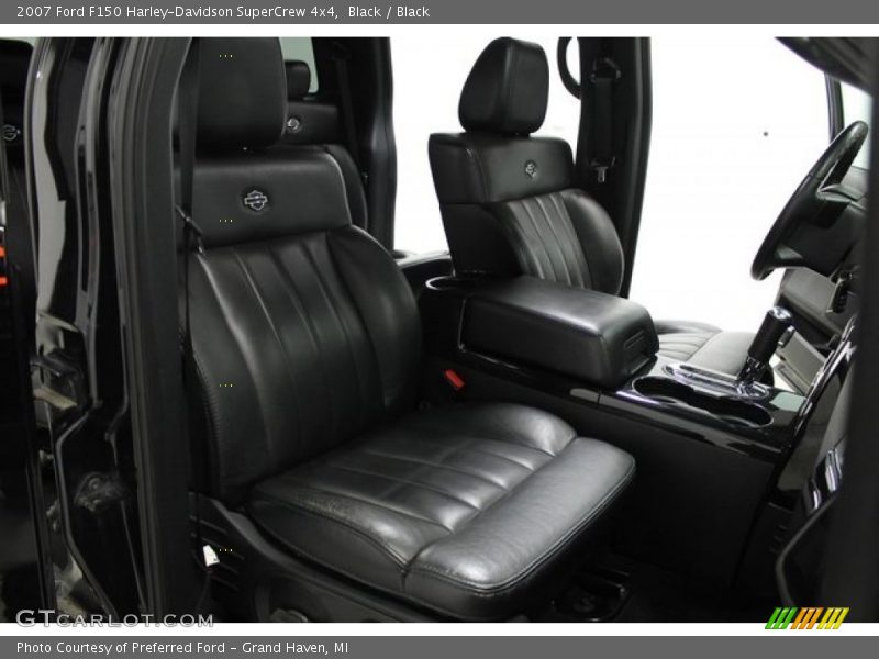 Black / Black 2007 Ford F150 Harley-Davidson SuperCrew 4x4