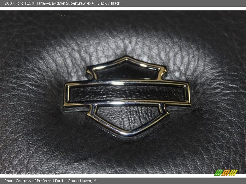Black / Black 2007 Ford F150 Harley-Davidson SuperCrew 4x4