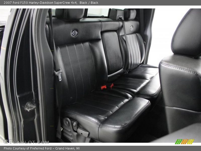 Black / Black 2007 Ford F150 Harley-Davidson SuperCrew 4x4