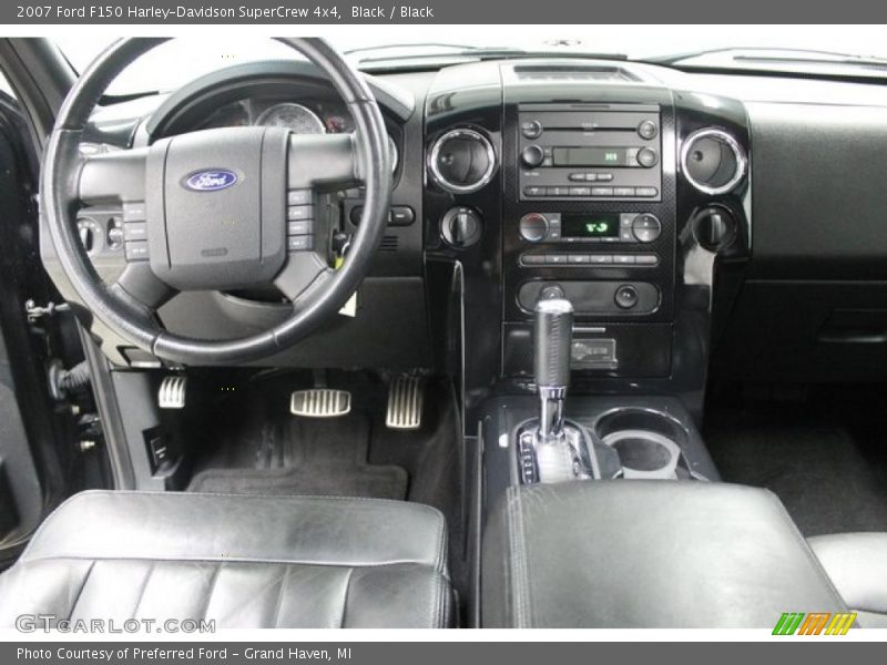 Black / Black 2007 Ford F150 Harley-Davidson SuperCrew 4x4