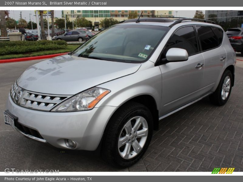 Brilliant Silver Metallic / Charcoal 2007 Nissan Murano SL
