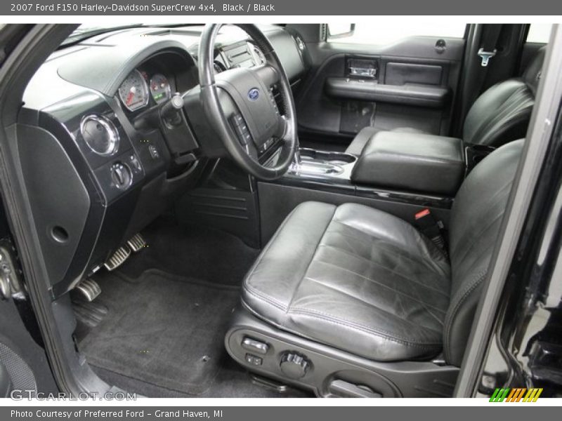 Black / Black 2007 Ford F150 Harley-Davidson SuperCrew 4x4