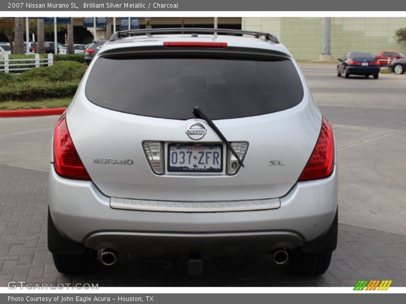 Brilliant Silver Metallic / Charcoal 2007 Nissan Murano SL