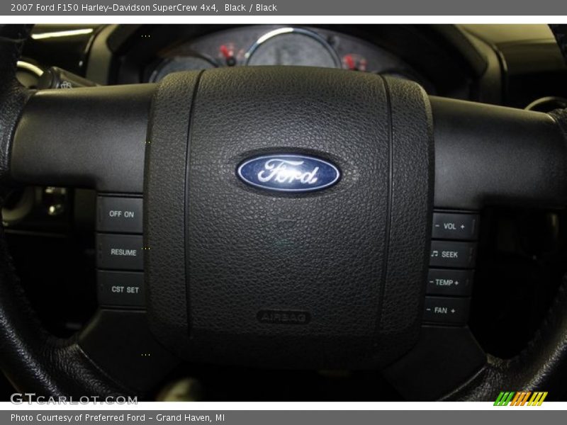 Black / Black 2007 Ford F150 Harley-Davidson SuperCrew 4x4