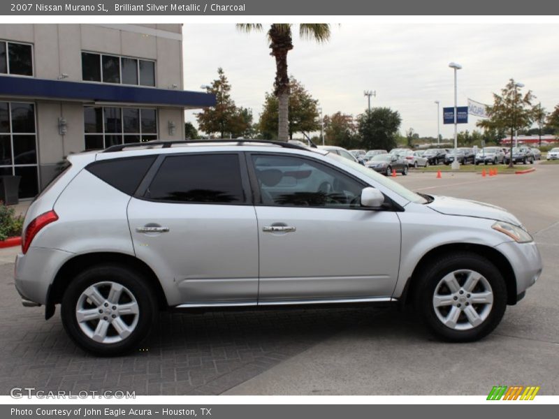 Brilliant Silver Metallic / Charcoal 2007 Nissan Murano SL