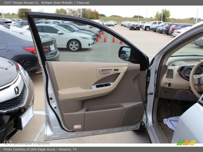Brilliant Silver Metallic / Charcoal 2007 Nissan Murano SL