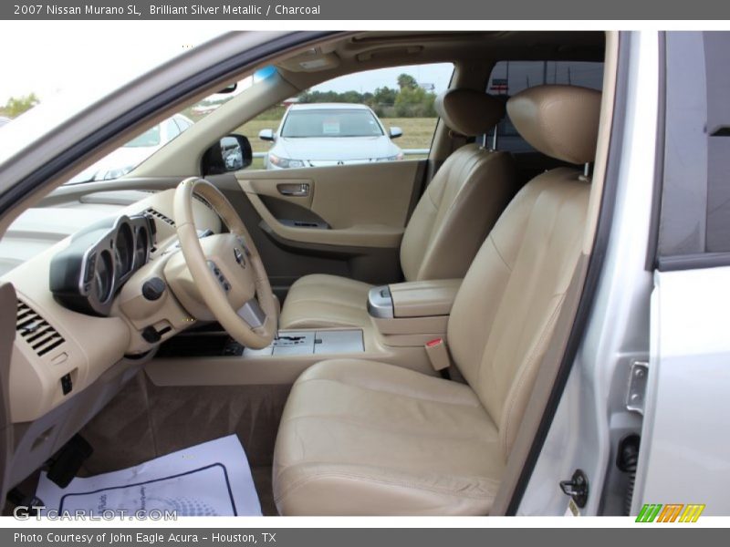 Brilliant Silver Metallic / Charcoal 2007 Nissan Murano SL