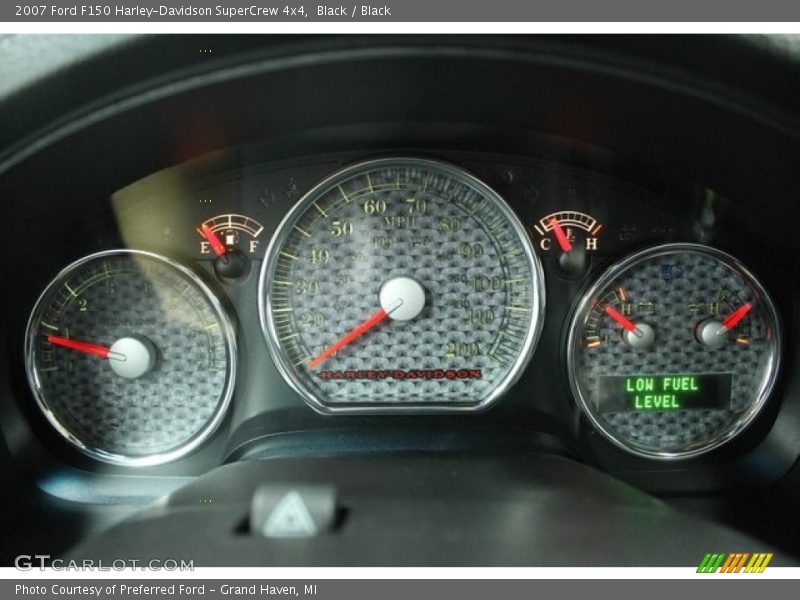 Black / Black 2007 Ford F150 Harley-Davidson SuperCrew 4x4