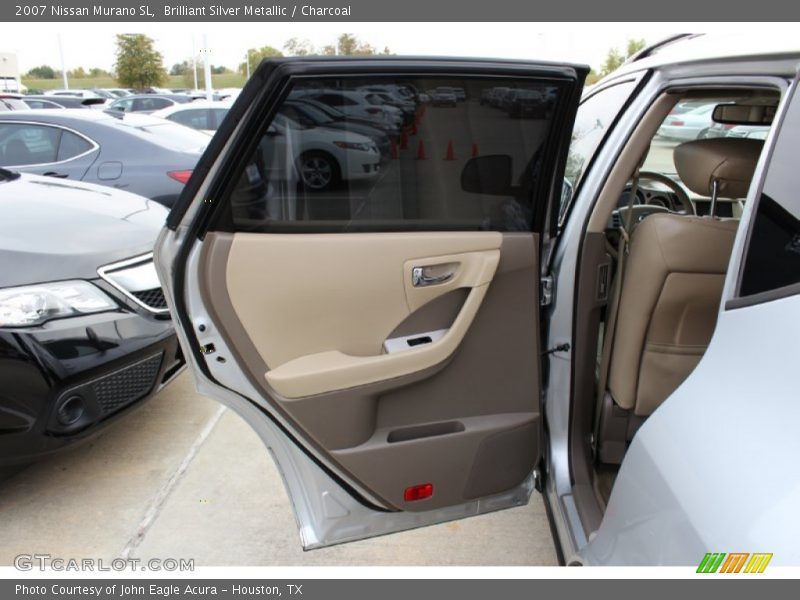 Brilliant Silver Metallic / Charcoal 2007 Nissan Murano SL