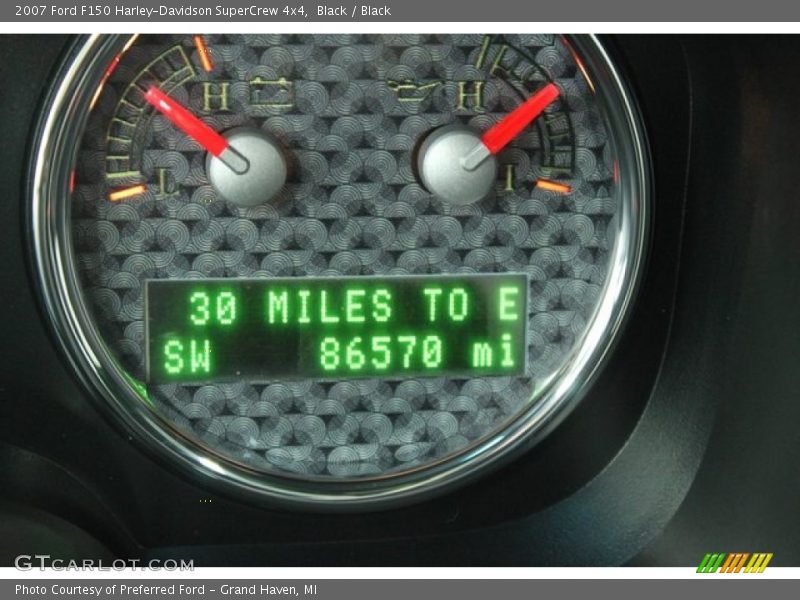 Black / Black 2007 Ford F150 Harley-Davidson SuperCrew 4x4