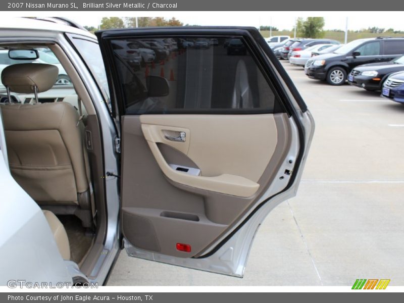 Brilliant Silver Metallic / Charcoal 2007 Nissan Murano SL