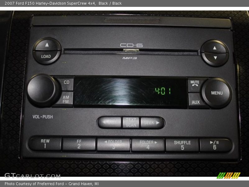 Black / Black 2007 Ford F150 Harley-Davidson SuperCrew 4x4