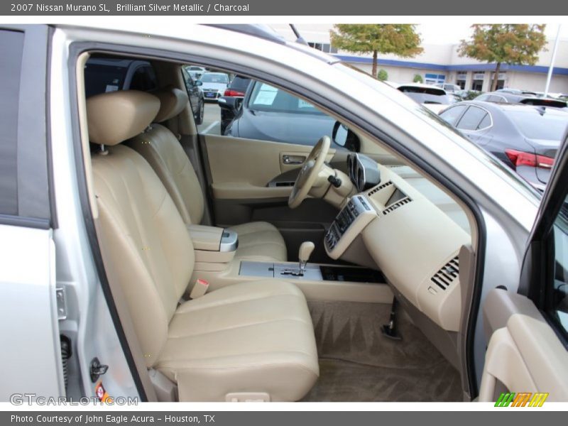 Brilliant Silver Metallic / Charcoal 2007 Nissan Murano SL