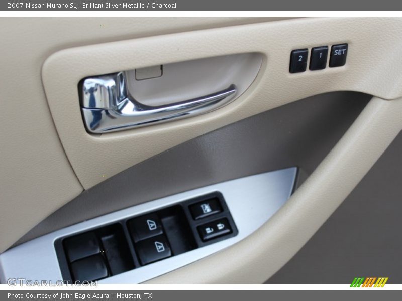 Brilliant Silver Metallic / Charcoal 2007 Nissan Murano SL