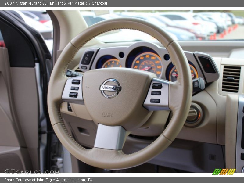 Brilliant Silver Metallic / Charcoal 2007 Nissan Murano SL