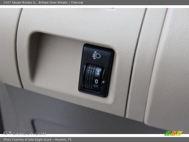 Brilliant Silver Metallic / Charcoal 2007 Nissan Murano SL