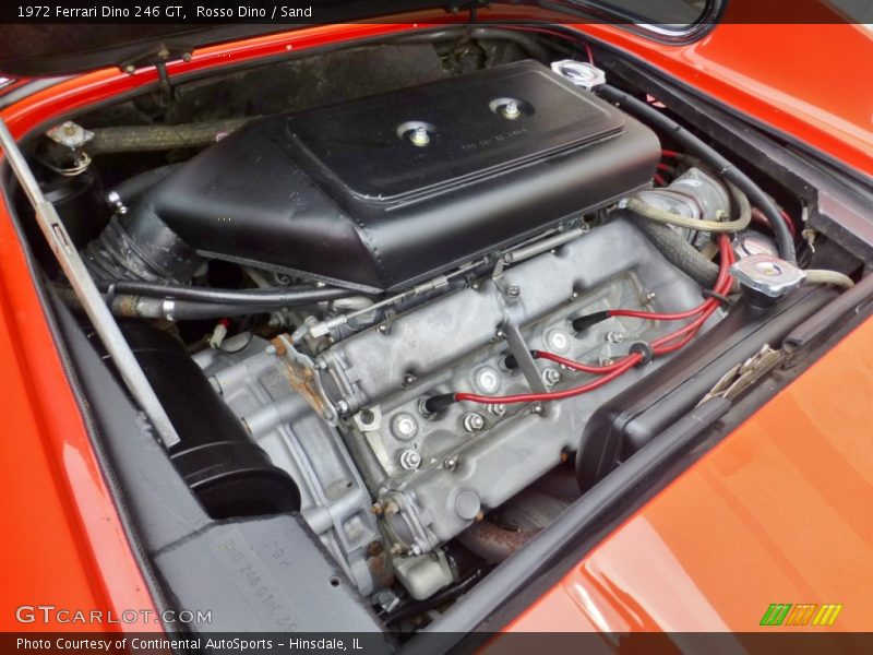  1972 Dino 246 GT Engine - 2.4 Liter DOHC 12-Valve V6