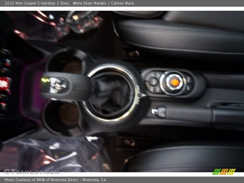 White Silver Metallic / Carbon Black 2015 Mini Cooper S Hardtop 2 Door