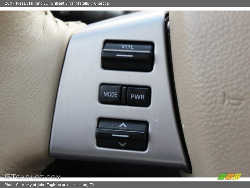 Brilliant Silver Metallic / Charcoal 2007 Nissan Murano SL