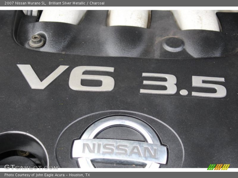 Brilliant Silver Metallic / Charcoal 2007 Nissan Murano SL