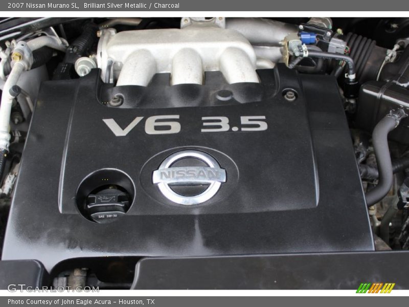 Brilliant Silver Metallic / Charcoal 2007 Nissan Murano SL