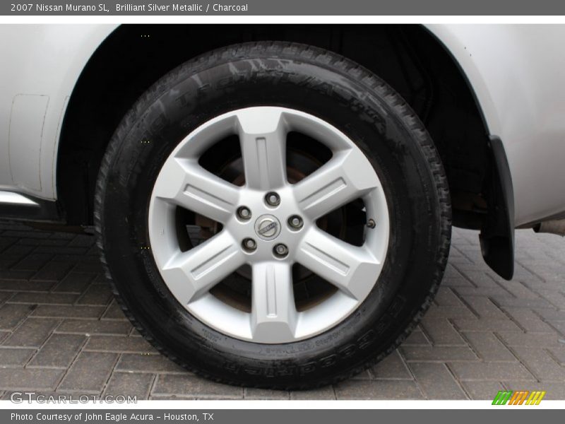 Brilliant Silver Metallic / Charcoal 2007 Nissan Murano SL