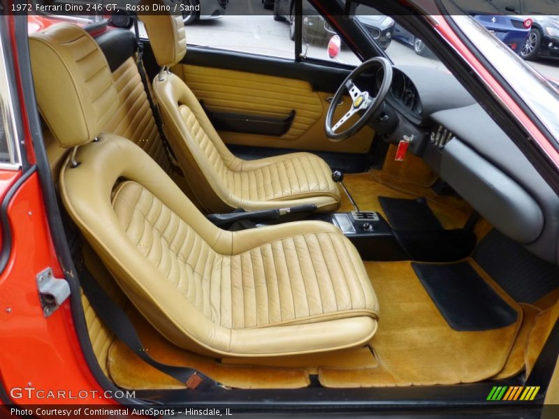  1972 Dino 246 GT Sand Interior
