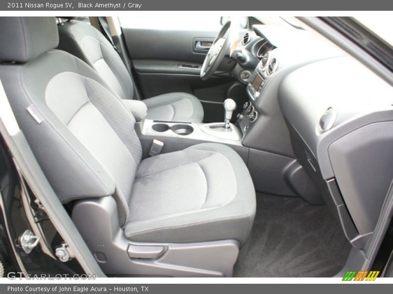 Black Amethyst / Gray 2011 Nissan Rogue SV
