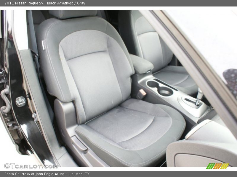 Black Amethyst / Gray 2011 Nissan Rogue SV