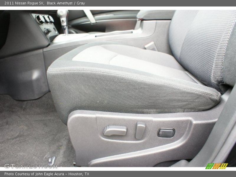 Black Amethyst / Gray 2011 Nissan Rogue SV