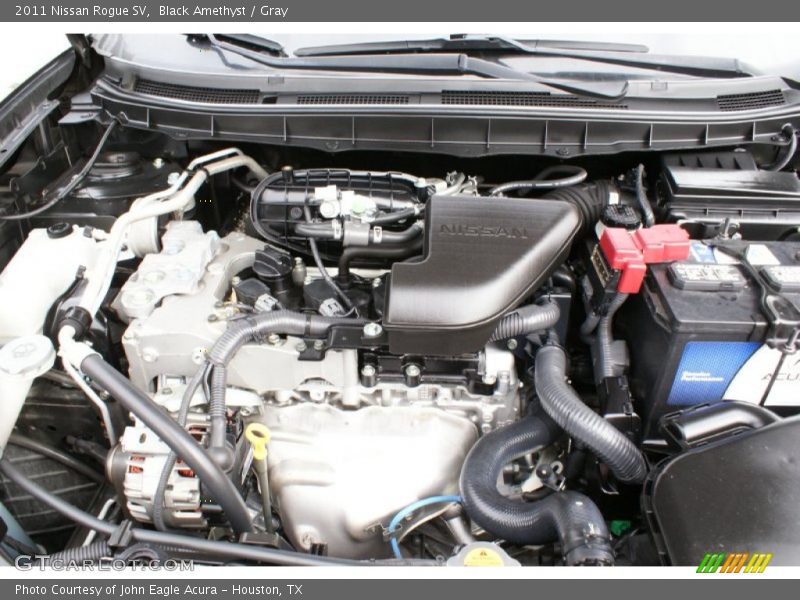 Black Amethyst / Gray 2011 Nissan Rogue SV