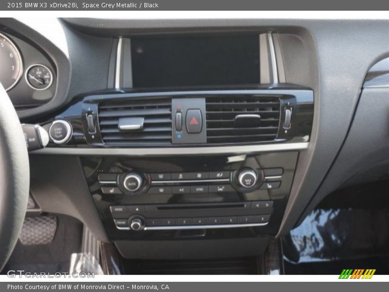 Space Grey Metallic / Black 2015 BMW X3 xDrive28i