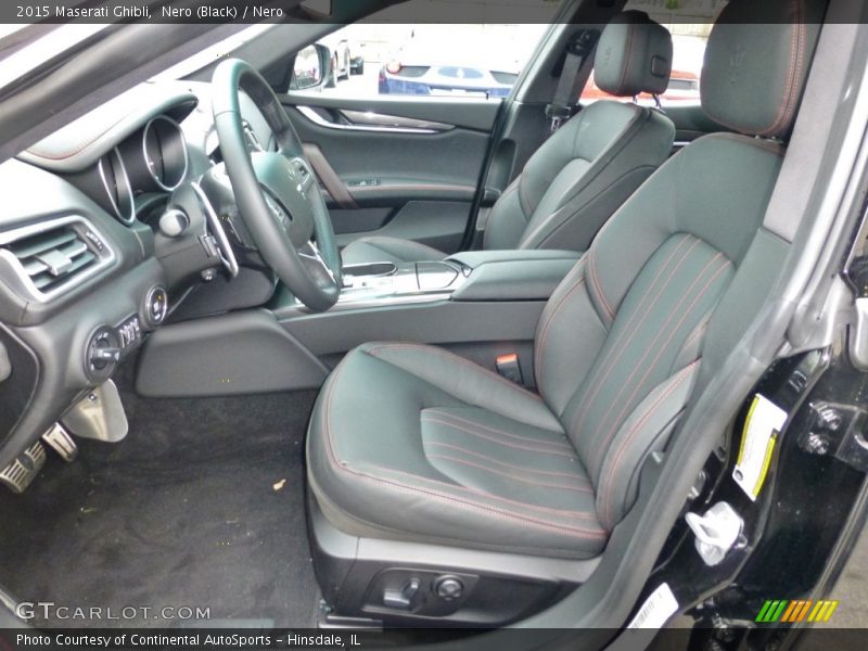  2015 Ghibli  Nero Interior