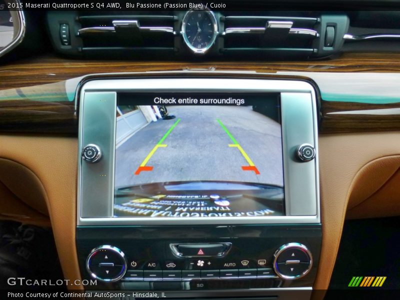 Blu Passione (Passion Blue) / Cuoio 2015 Maserati Quattroporte S Q4 AWD