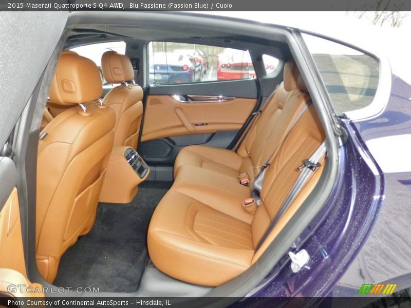 Blu Passione (Passion Blue) / Cuoio 2015 Maserati Quattroporte S Q4 AWD