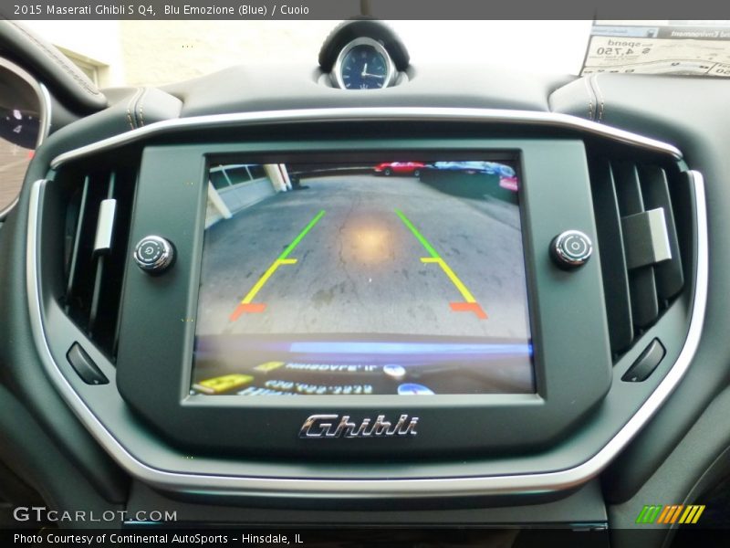 Navigation of 2015 Ghibli S Q4