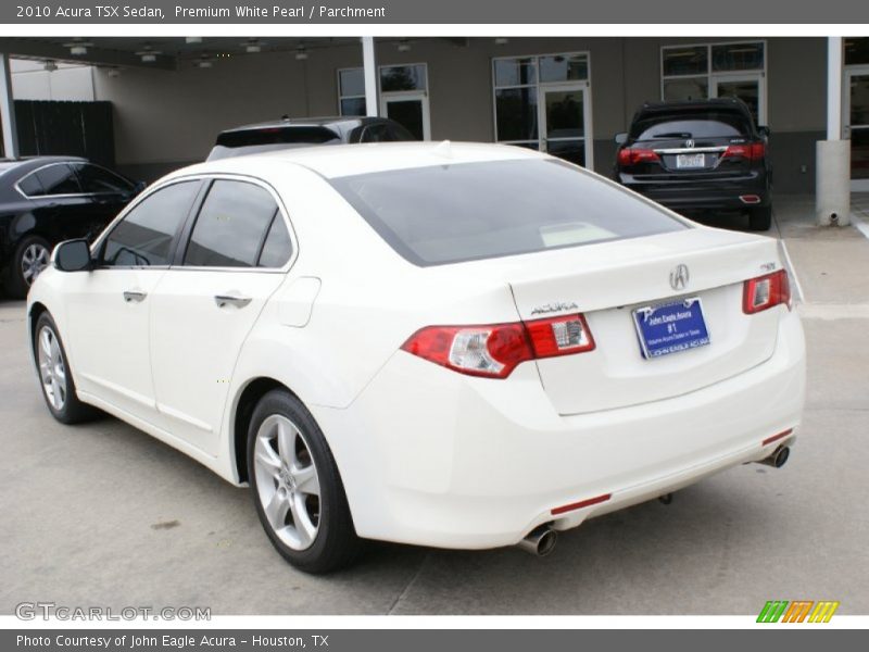Premium White Pearl / Parchment 2010 Acura TSX Sedan