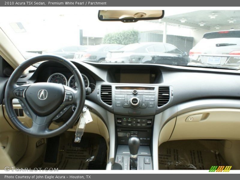 Premium White Pearl / Parchment 2010 Acura TSX Sedan