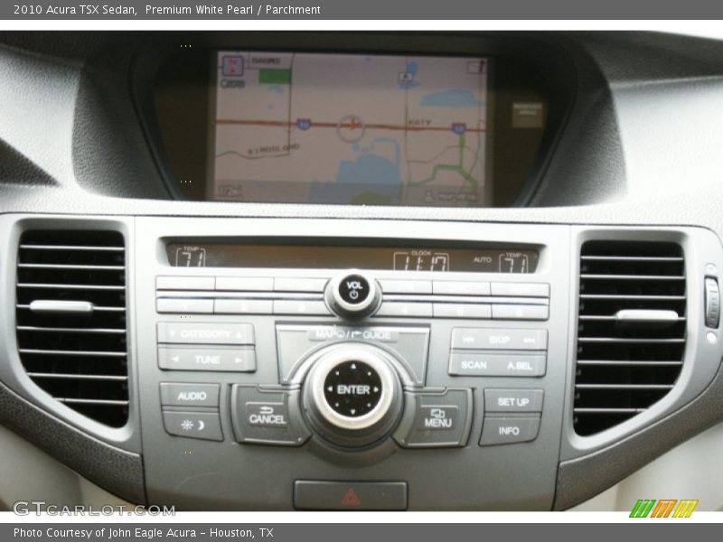 Premium White Pearl / Parchment 2010 Acura TSX Sedan