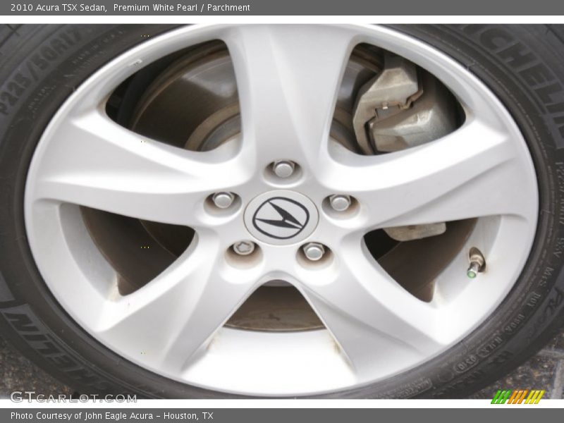 Premium White Pearl / Parchment 2010 Acura TSX Sedan