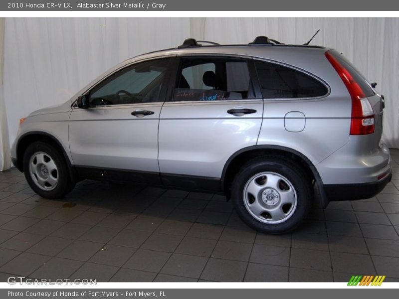 Alabaster Silver Metallic / Gray 2010 Honda CR-V LX