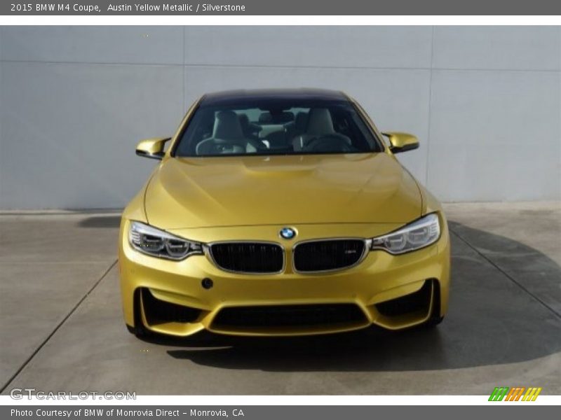 Austin Yellow Metallic / Silverstone 2015 BMW M4 Coupe