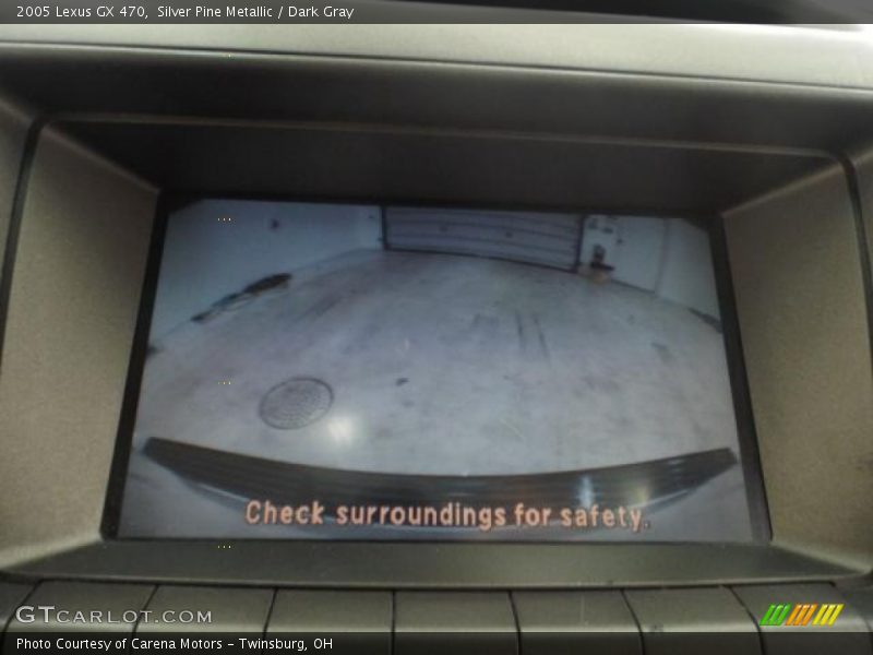 Silver Pine Metallic / Dark Gray 2005 Lexus GX 470