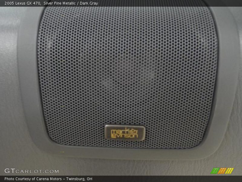 Silver Pine Metallic / Dark Gray 2005 Lexus GX 470