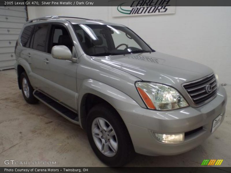 Silver Pine Metallic / Dark Gray 2005 Lexus GX 470