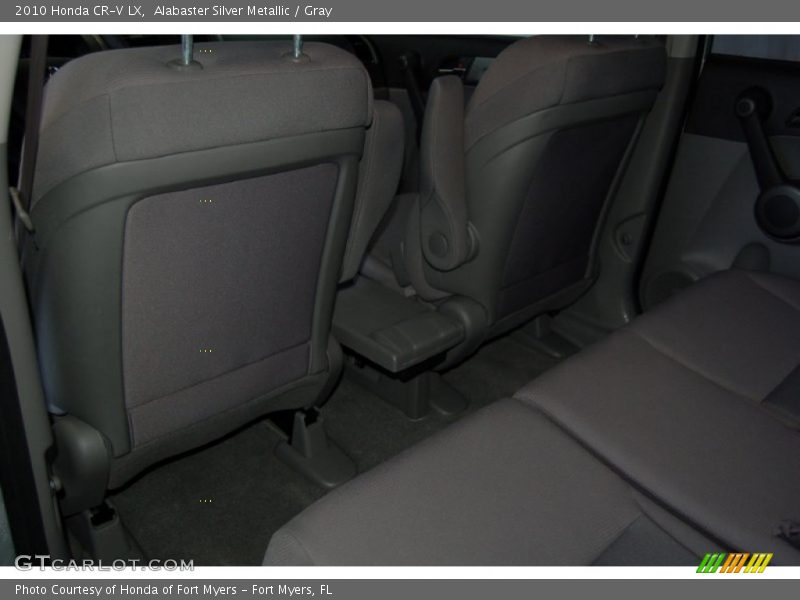Alabaster Silver Metallic / Gray 2010 Honda CR-V LX