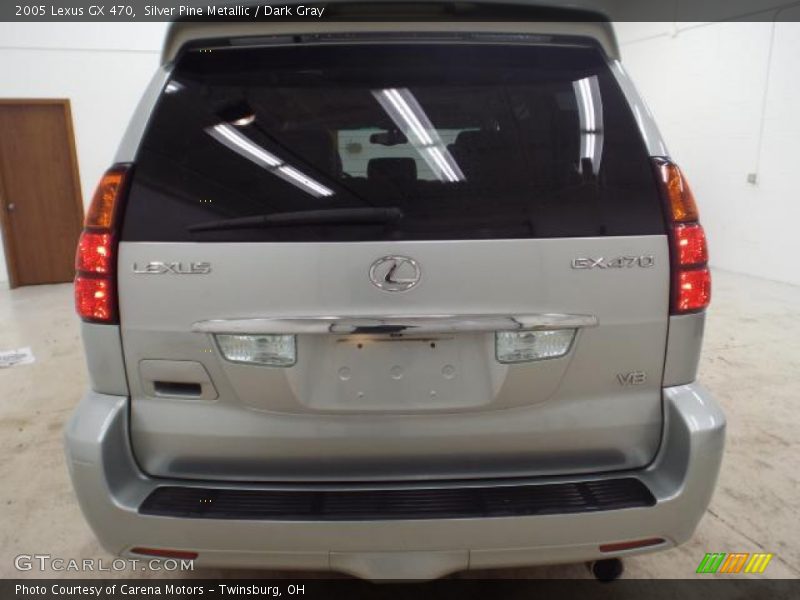 Silver Pine Metallic / Dark Gray 2005 Lexus GX 470