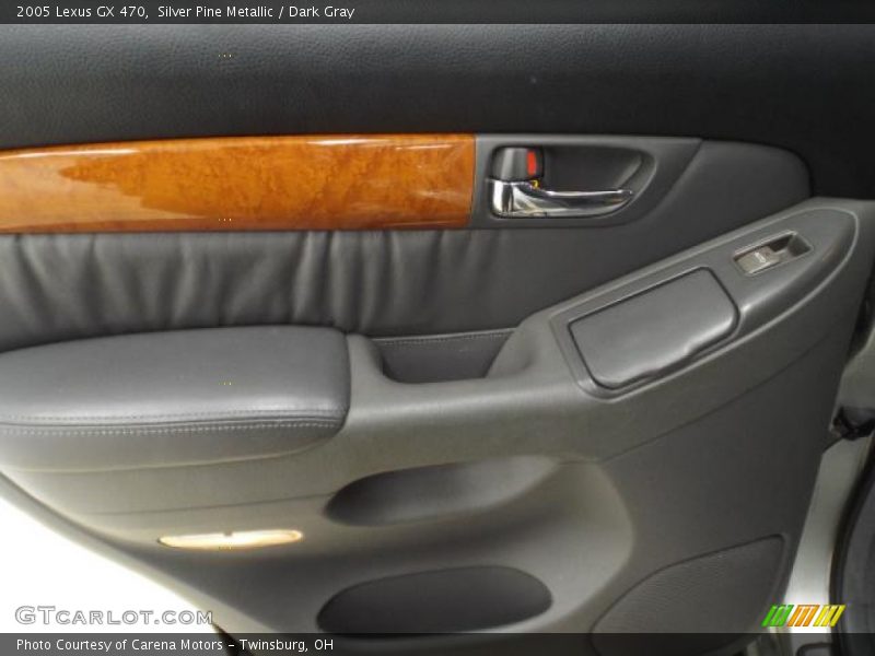 Silver Pine Metallic / Dark Gray 2005 Lexus GX 470